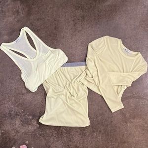 T-Alexander Wang three piece set.